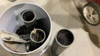 BUCKET OF WELDING RODS