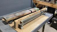 (2) HOME MADE FOLDING SAW HORSES