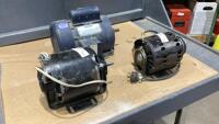 (3) ELECTRIC MOTORS - LEESON, GE, WESTINGHOUSE