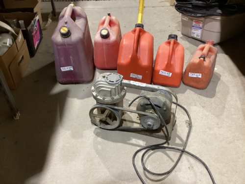 6 PIECES - ELECTRIC MOTOR W/SPEEDY PUMP AND