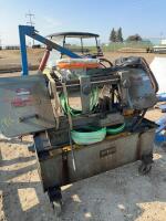 King single phase power hacksaw