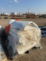 Two lifts of insulated tarp