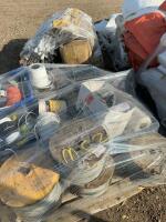 Pallet of fence supplies