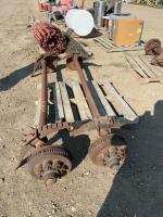 Pair of trailer axles