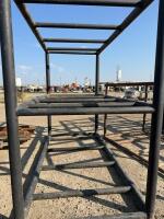 Large welded steel rack