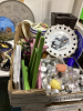 BOX OF DECOR ITEMS - 2