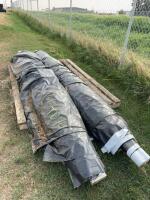 Two rolls of Polly tarp