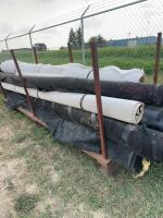 Lift of landscape mat