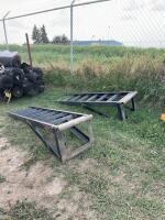 Pair of 6 1/2 feet trailer ramps