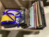 2 BOXES -RETRO FAN, PICTURE FRAMES, DECANTER - 3