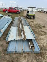 Miscellaneous steel sheets, and rain gutters