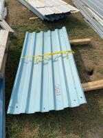 Small stack of 4 foot steel pieces
