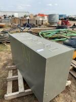 Four drawer file cabinet