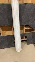 WHITE PLASTIC TRIM