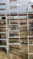 ALUMINUM STEP LADDER - 8&rsquo;