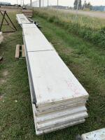 8 Large shop door panels