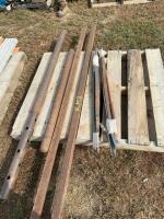 Pallet of mixed steel