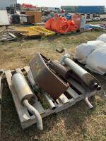 Pallet of mufflers