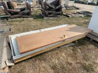 One 32&rdquo; exterior door and jam plus one 30&rdquo; interior door