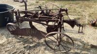 ONE BOTTOM SULKY PLOW