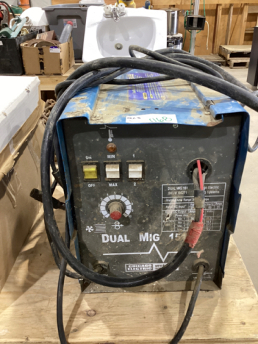 CHICAGO ELECTRIC DUAL MIG 15 WELDER - NOT WORKING