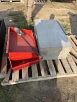 Steel, Bin and toolbox drawers