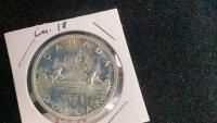 CANADA $1 SILVER COIN - 1966