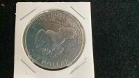 USA 1972 $1 COIN WITH EAGLE