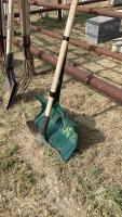 (2) ITEMS - SNOW SHOVEL AND MATTOCK