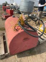 Slip tank with 12 V pump