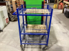 ROLLING METAL SHOP CART