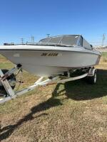 Vanguard motor boat on trailer Trailer VIN TRAILER VIN 2ATR07276AM150451