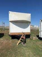 14 foot Cube Van converted to trailer