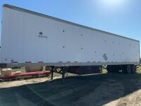 1997 Fruehauf 48 foot tandem dry van , Aluminum