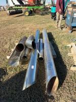 Set of chrome stacks