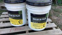 (2) 18.9 LT PAIL OF BREAK-IN PLUS SAE 10W-30