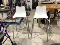 2 STACKING STOOLS