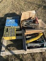 Pallet of miscellaneous shop supply