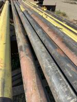 Five lengths of steel pipe/bidding per pipe