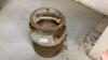 ANTIQUE CREAM CAN W/ LID - 2