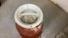 ANTIQUE CREAM CAN W/ LID - 2