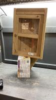 PINE CORNER CURIO UNIT