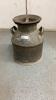 ANTIQUE CREAM CAN W/ LID