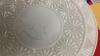 BOX W/ MISC COLLECTIBLES - BELLEK 1976 CHRISTAMS PLATE, MYTHICAL COLLECTOR PLATES, MISC DISHES, USED STAMPS - 2