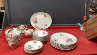 JOHNSONS BROS DISH SET - (8) PLACE SETTING