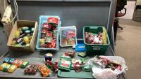 (4) CONTAINERS OF CRAFTING ITEMS