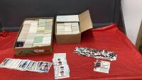 (2) BOXES OF TRADING CARDS - HOCKEY & BASEBALL