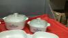 (5) CORNFLOWER CORNING WARE DISHES - 2