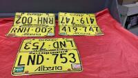 WILD ROSE COUNTRY LICENSE PLATES