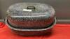 ENAMEL ROAST PAN WITH LID